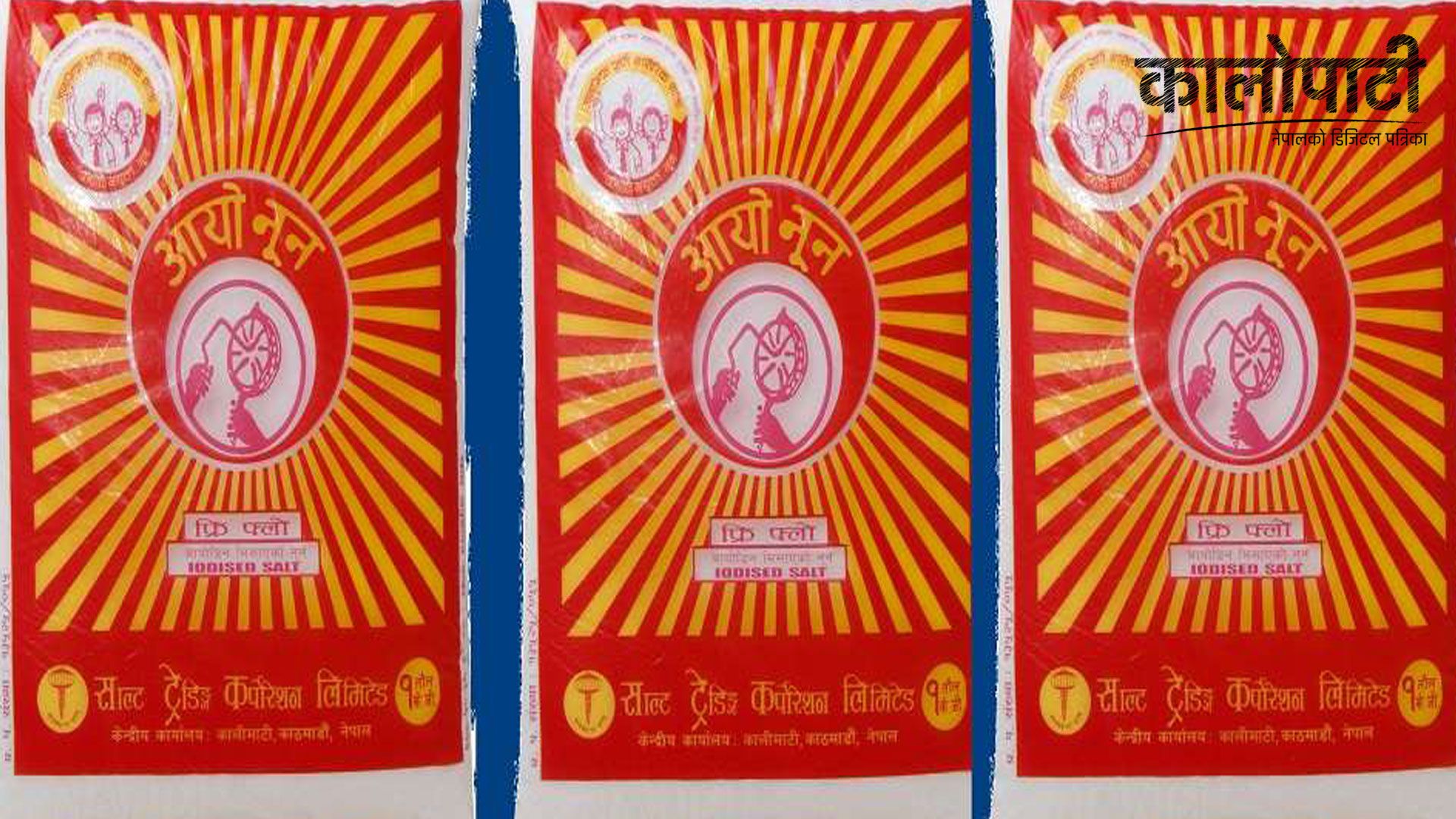 पाँच महिनामा रु चौध करोड बराबरको नून बिक्री