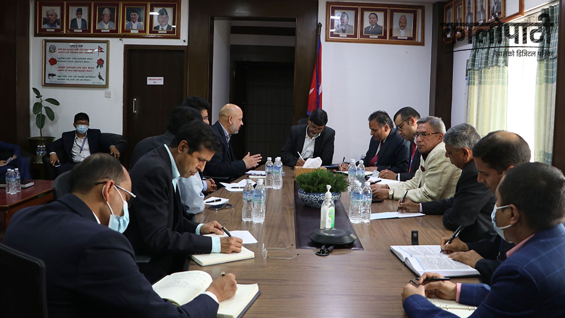 आगामी बजेटबारे चेम्बर र सिएनआईसँग अर्थमन्त्रीको छलफल