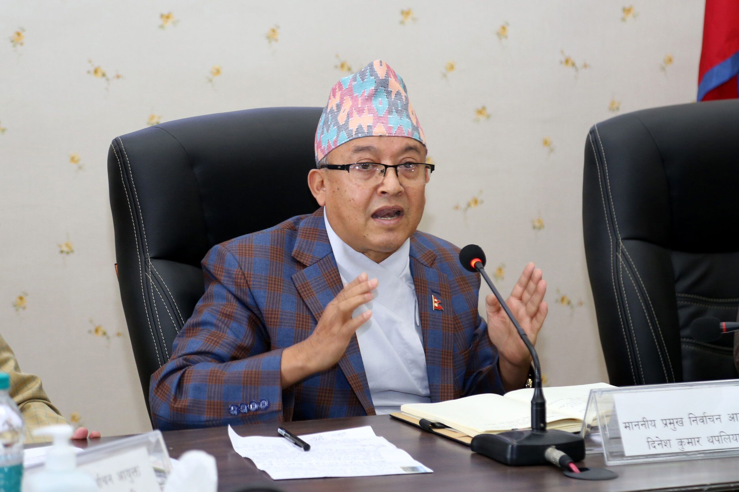 निर्वाचनले लोकतन्त्रलाई संस्थागत गराएको छ : प्रमुख आयुक्त थपलिया