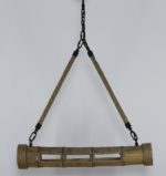 Retro Bamboo LED Pendant Light - Image 2