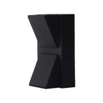 Black Outdoor Compound Up-Down Wall Light