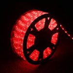 Red LED 50-50 Strip Light