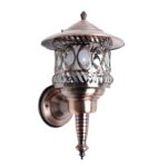 Copper Color Torch Wall Light