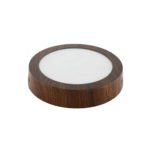 12wt Wooden Round LED Warm Led Panel Surface Mount Light