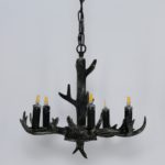 Antique Antler Deer Chandelier Small - Image 2