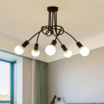 Modern Sputnik Ceiling Light - Image 2