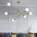 Modern Sputnik Chandelier - Image 2