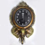 Sixkey Wall Clock Ganesh Ji