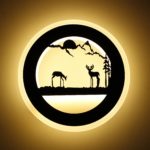 LED Deer Wall Light - Image 2