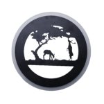 Tree And Deer Design LED Wall Lamp