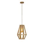 Wooden Cage Pendant Light