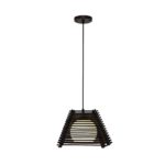 Wooden Cage Pendant Light