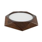 18 Watt Wooden Diamond Warm Led Panel Surface Mount Light