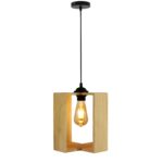Wooden Pendant Light
