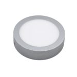 12wt Silver White Led Panel Surface Mount Light