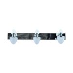 Three Head Silver Color Canopy Picture Light