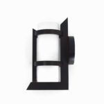 Wooden Cylindrical Glass Wall Light