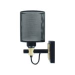 Simple Metal Net Glass Wall Light