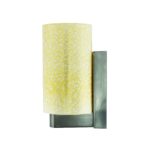 Simple Minimal Yellow Cylindrical Wall Light
