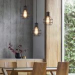 Vintage Metal Cage Pendant Light - Image 2