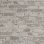 White 3D Brick Wallpaper