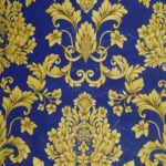 Blue and Golden Royal 3D Wallpaper