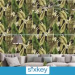 Big Leaves 3D Wallpaper
