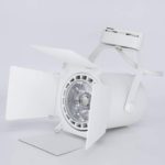 Track Four Leaves Bracket and Par 30watt White Cob Bulb