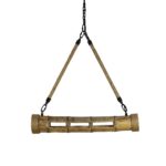 Retro Bamboo LED Pendant Light