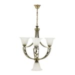 Simple Yet Elegant Antique Bronze Chandelier