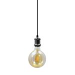 Pendant Light Antique Holder+G125 Edison LED Bulb