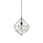 Vintage Metal Cage Pendant Light