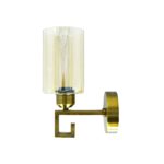 Wall Light With Cylindrical Glass