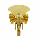 Artistic Golden Color Elephant Wall Light