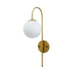 Modern Round Glass Wall Light
