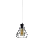Vintage Metal Cage Pendant Light