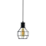 Vintage Metal Cage Pendant Light