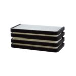Bed Side Wooden Black Wall Lamp