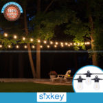 100% Copper Outdoor String Light 5 Meter 10 Holder