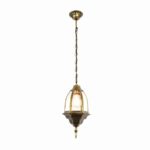 Antique Design Black and Gold Pendant Light - Image 2
