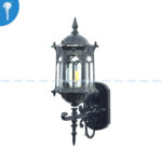 Timeless Indoor outdoor Black Wall Light
