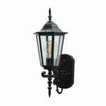 Timeless Indoor outdoor Black Wall Light