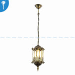 Antique Design Black and Gold Pendant Light - Image 2