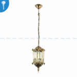 Antique Design Black and Gold Pendant Light