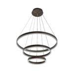 Three Ring Medium Modern Chandelier