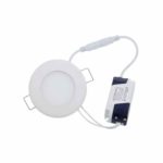LED Conceal Panel Light 3watt Round White