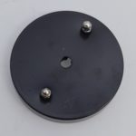 Modern Black Color Wall Light With Round Glass - Image 3