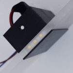 Modern LED Acrylic Wall Light with Black Belt - Image 3