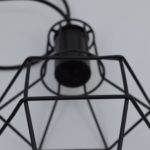 Vintage Metal Cage Wall Light - Image 3