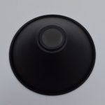 Vintage Antique Holder Wall Lamp With Black Lamp Shade - Image 4